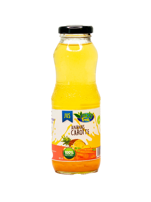 Ady fresh Jus d'ananas carotte 30cl