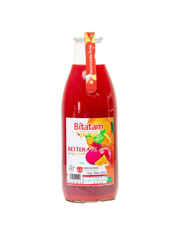 Bitatam Jus de betterave, orange, carotte