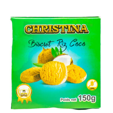 Biscuit à la farine de riz et noix de coco christina