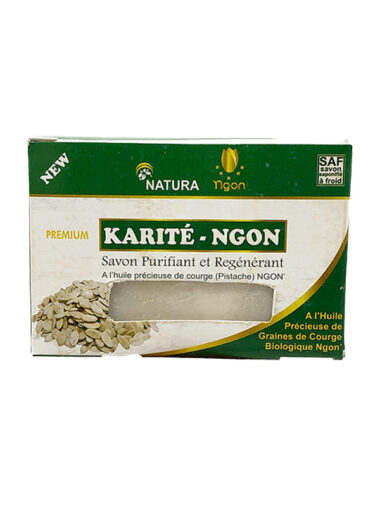 savon purifiant au pistache et beurre de karite Natura