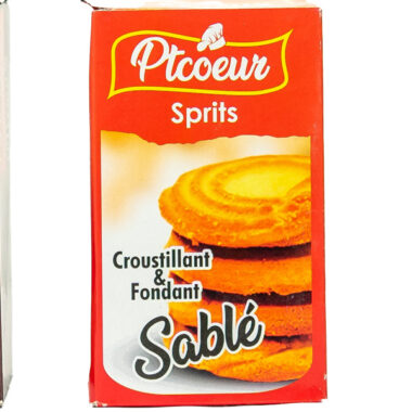 Pt Coeur Sprits sablé