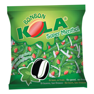 Bonbons kola super menthol chococam