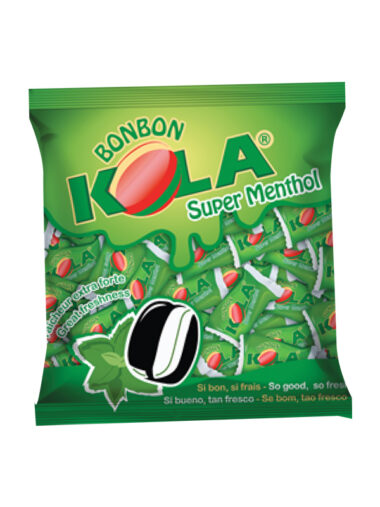 Bonbons kola super menthol chococam