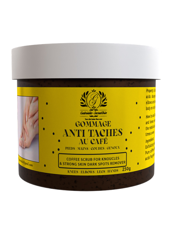 gommage anti tache gabriella skin cosmetics 250g