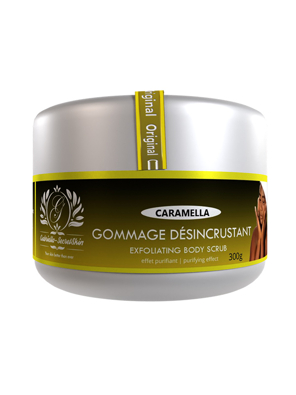 Gommage desincrsutant caramelle gabriella secret skin 300g