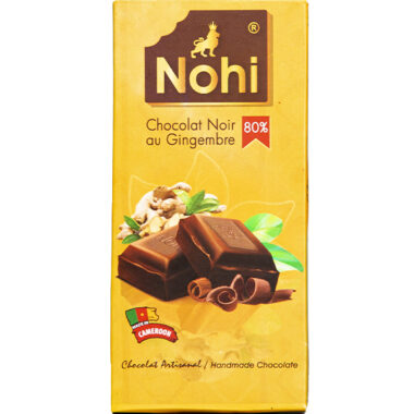 Tablette de chocolat noir au gingembre - Nohi 100g