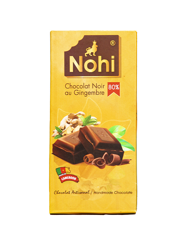 Nohi dark chocolate with ginger 100g