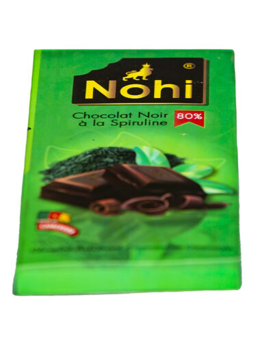 Nohi dark chocolate 80% with spiruline 100g