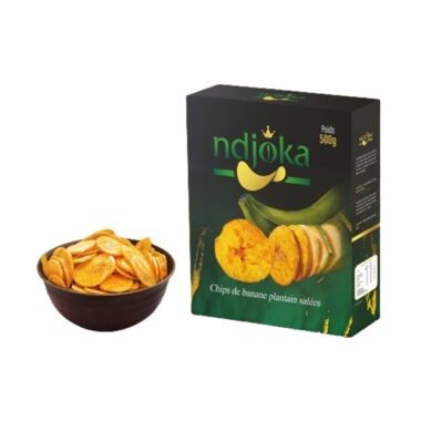 Ndjoka banana chips lightly salted 250g