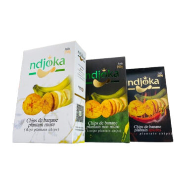 Ndjoka banana chips lightly salted 250g